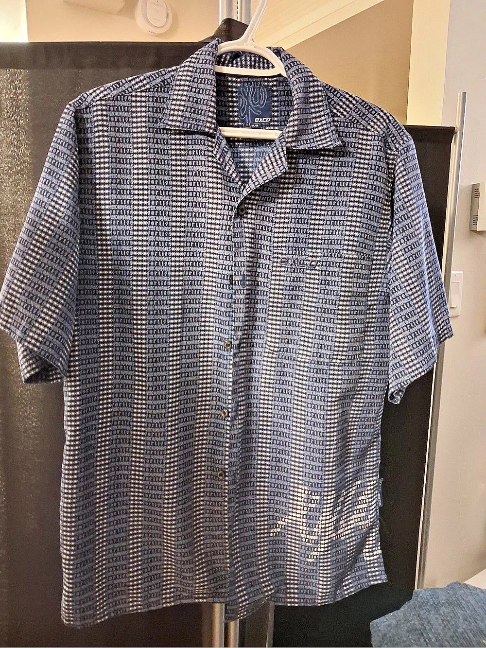 Exco Jeans All Over Print (AOP) Button Up Shirt - Y2K Skate / Streetwear